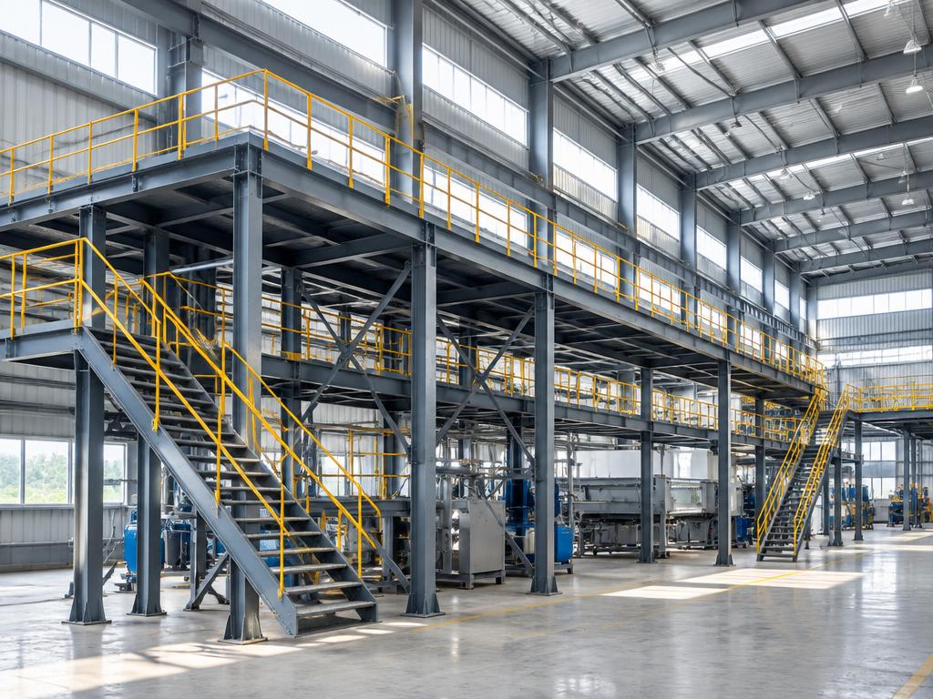 Illustrative example of industrial fabrication